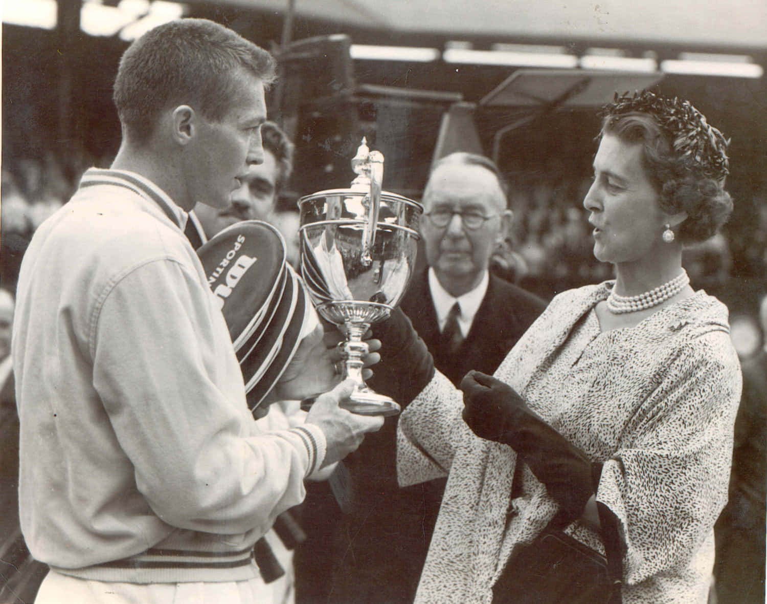Tony Trabert 1955 Wimbledon Champion Picture
