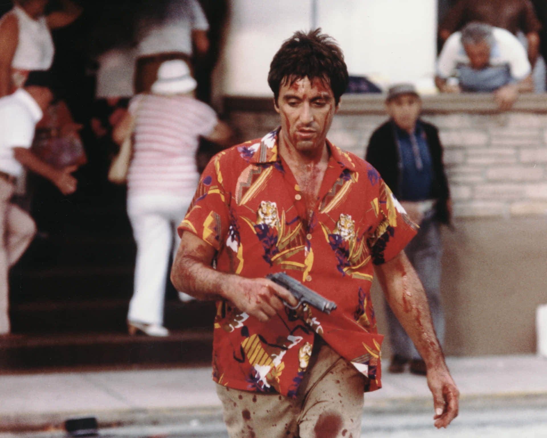 Tonymontana Che Regna Sul Suo Impero In Scarface