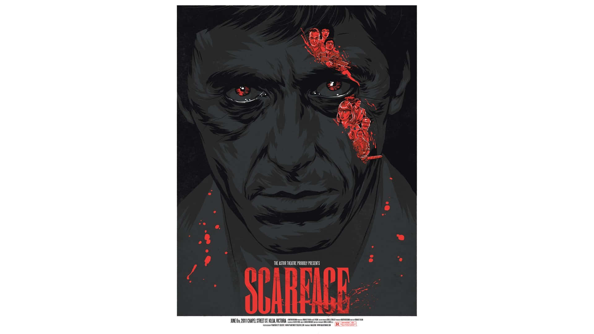 Tonymontana Nella Leggendaria Scena Di Scarface