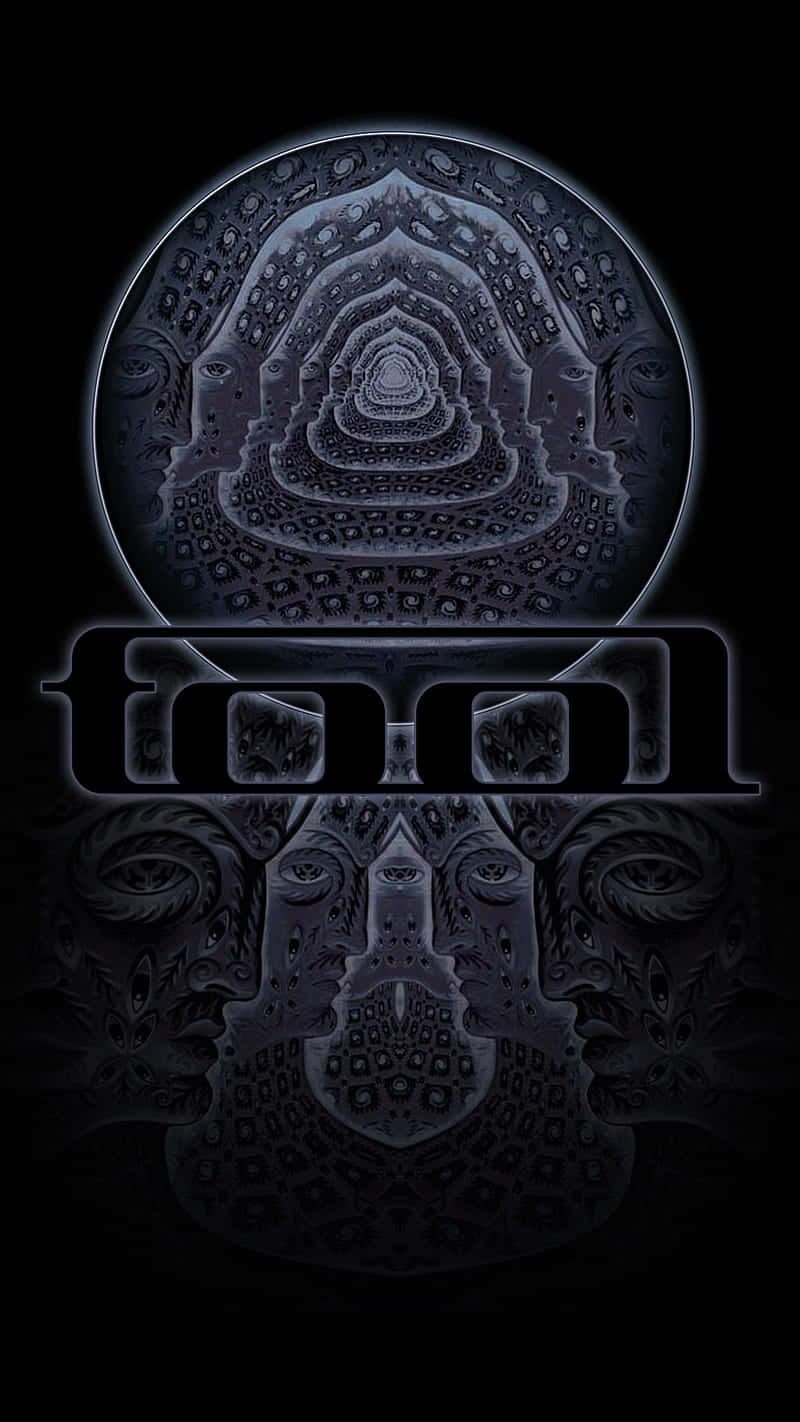 A Black And White Image Of A Logo With The Word Troll Wallpaper