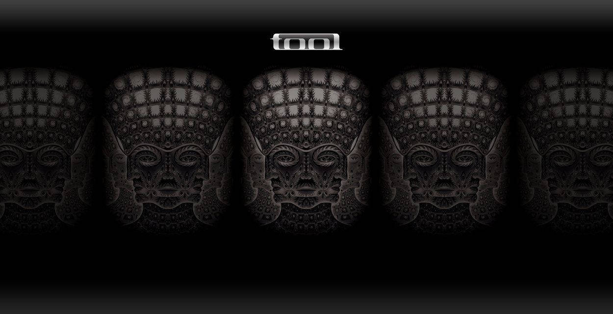 A Grayscale Artwork of the Band Tool Wallpaper