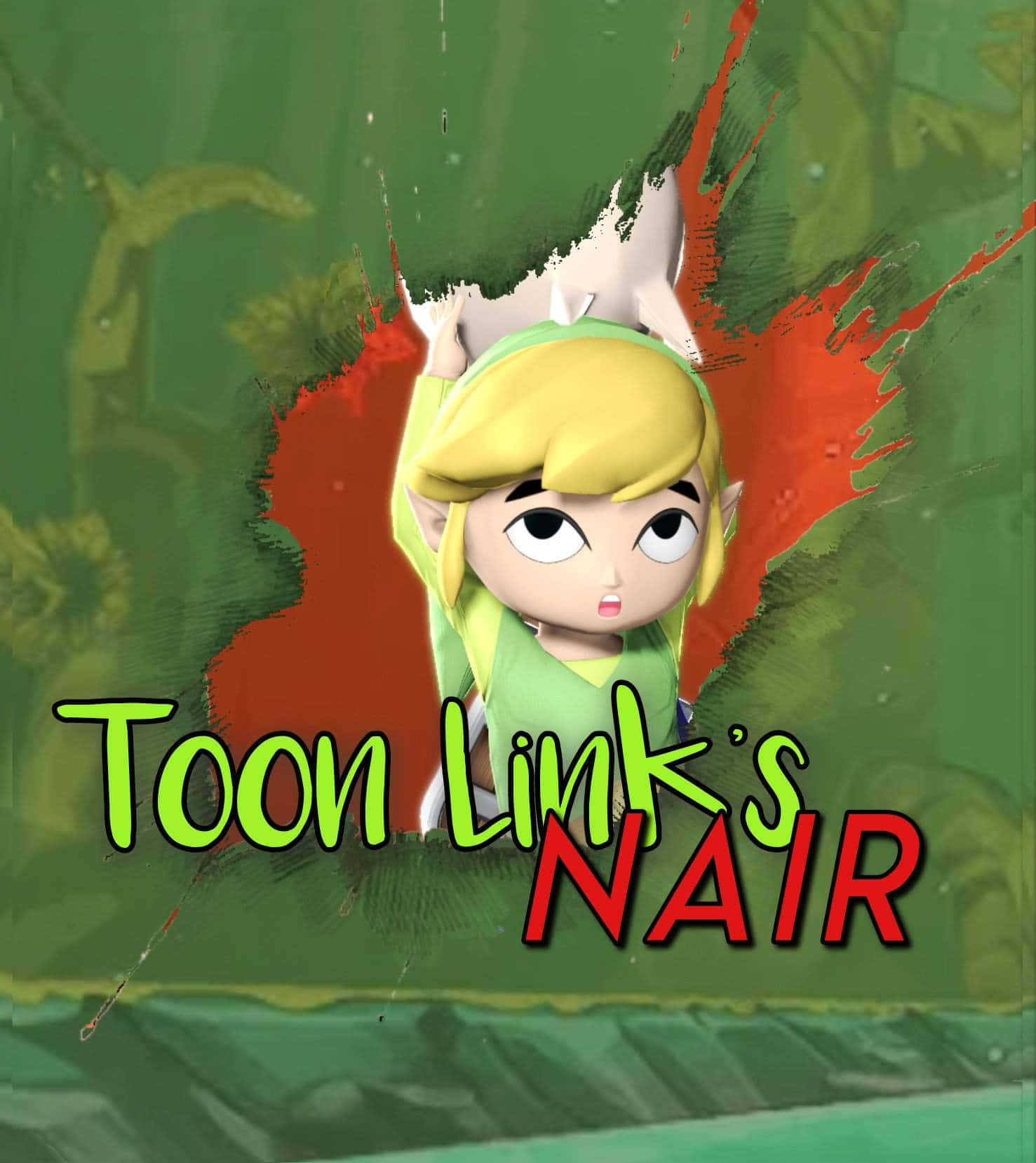 Toon Link fra Legend of Zelda: A Link Between Worlds Wallpaper