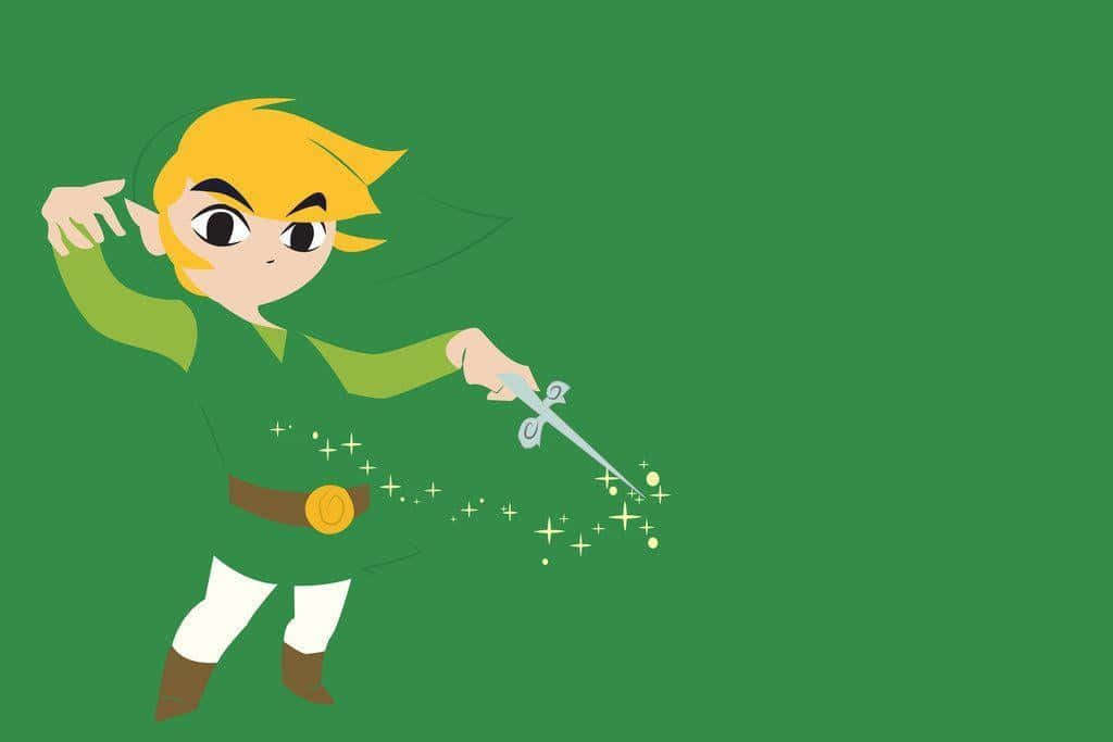 Derlegendäre Zelda Link Hd-hintergrund Wallpaper