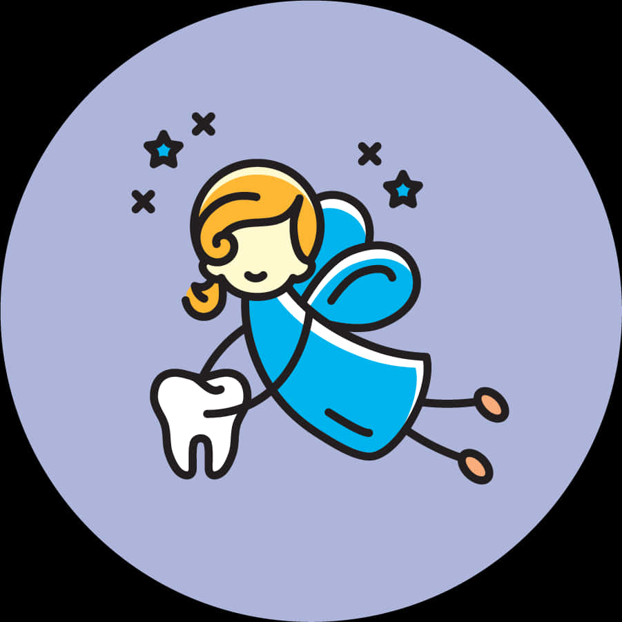 Tooth Fairy Cartoon Vector PNG