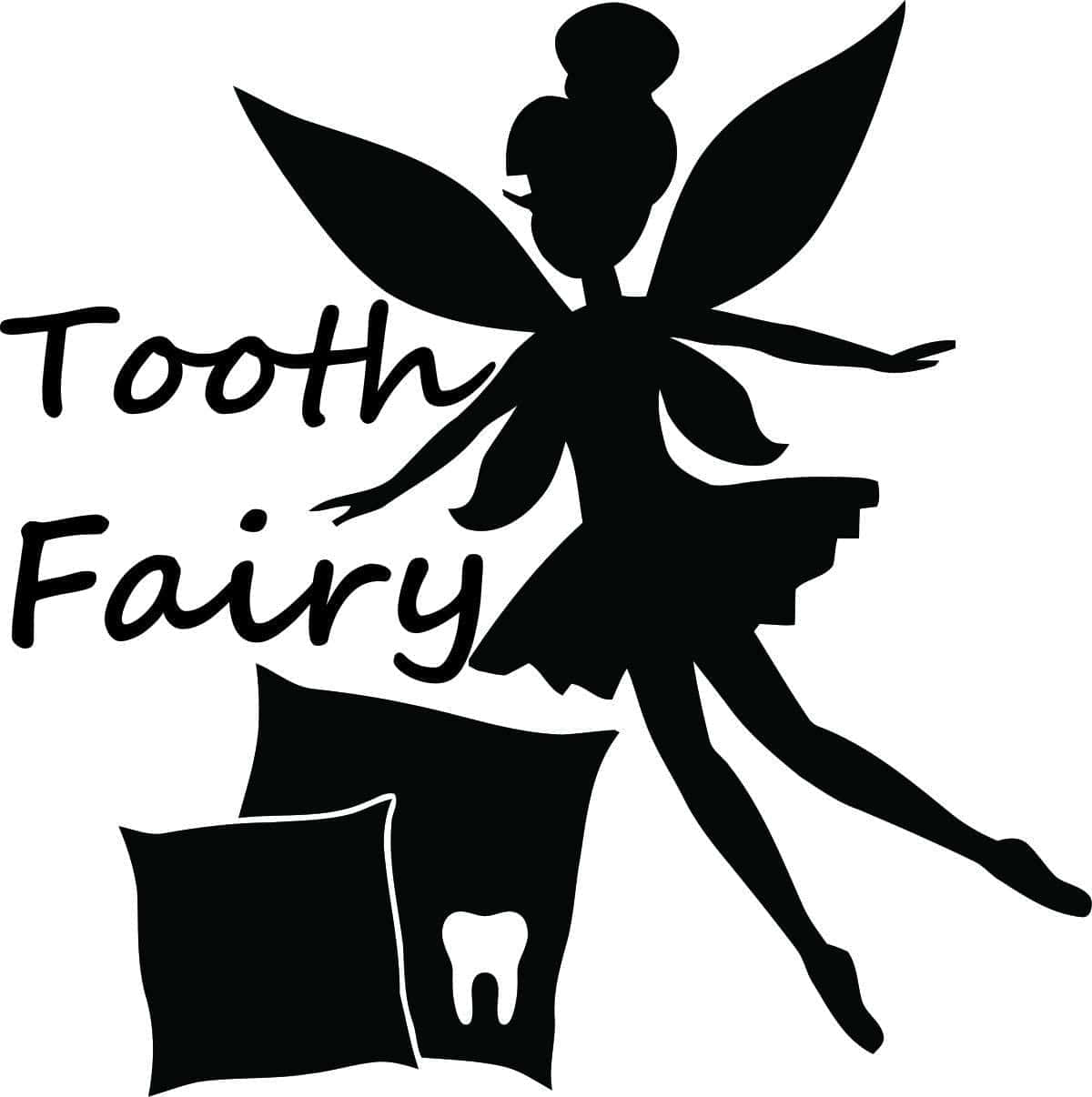 A smiling Tooth Fairy sets out to do her magical work