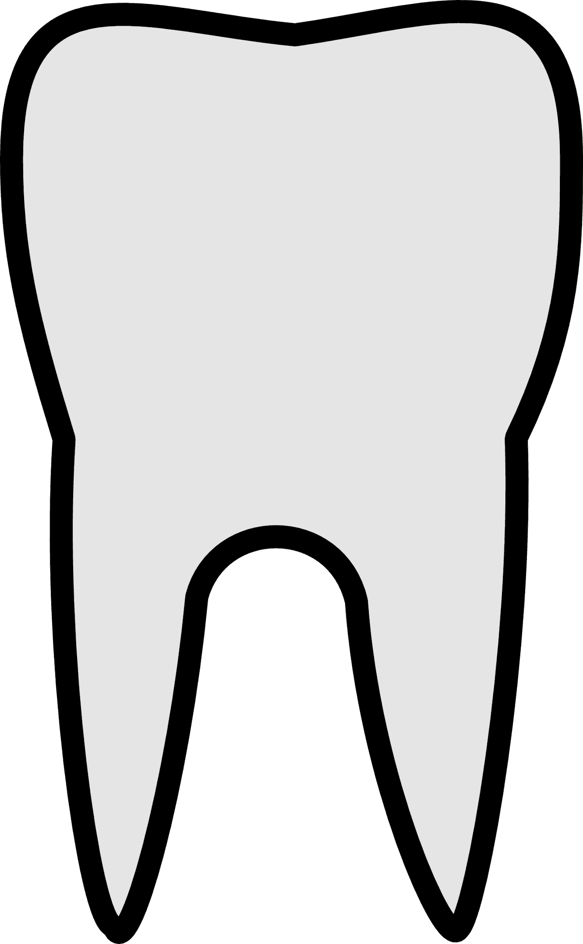 Tooth Icon Simple Graphic PNG