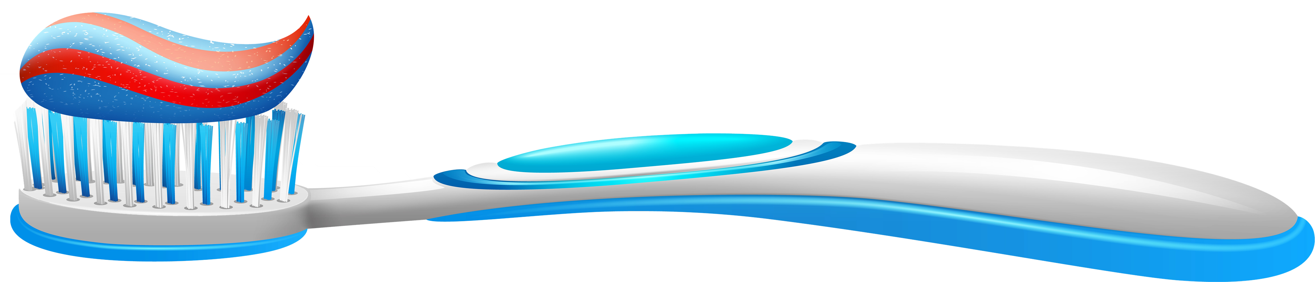Toothbrushwith Toothpaste Illustration PNG