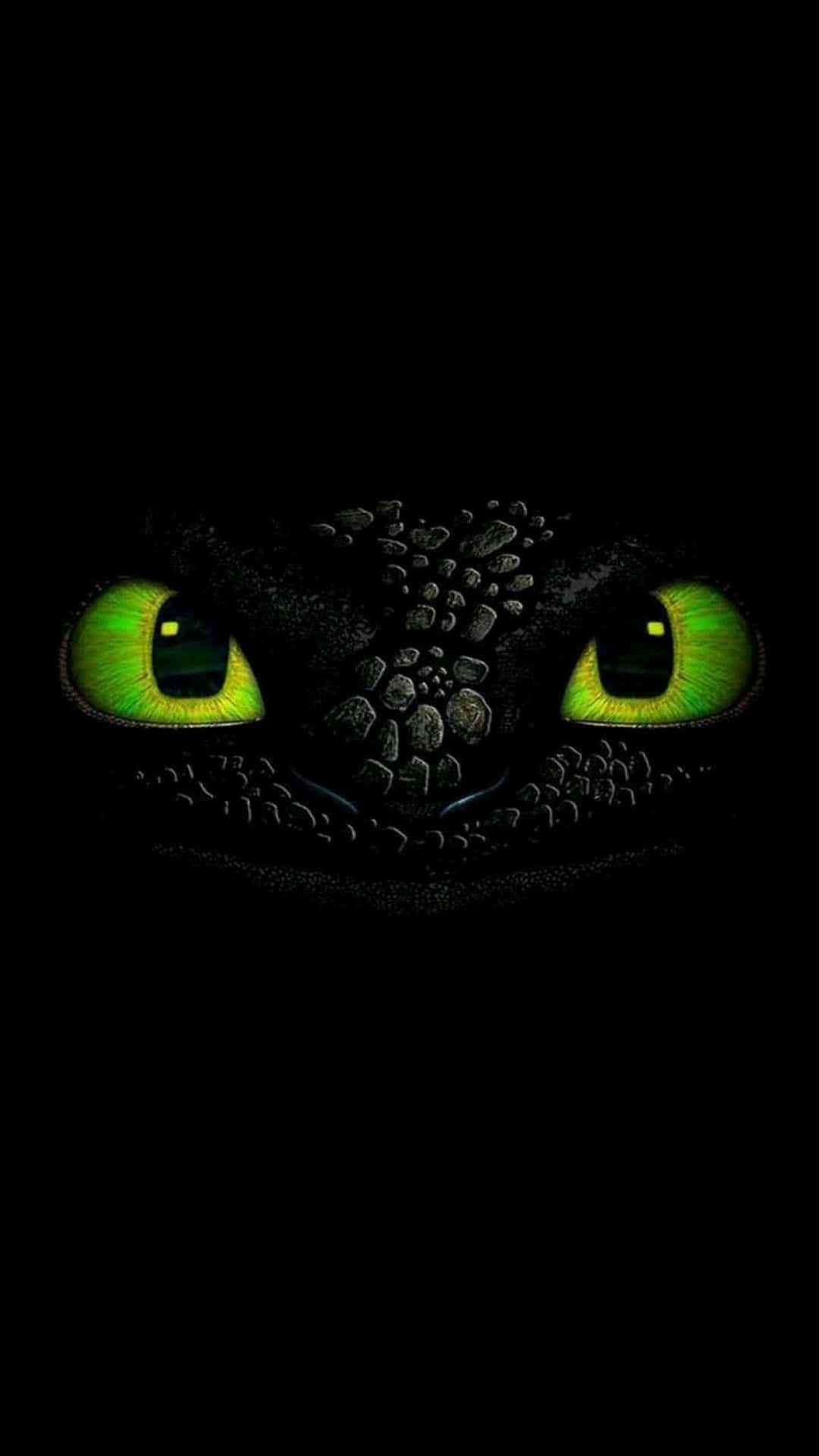 Toothless In Serious Mode Wallpaper