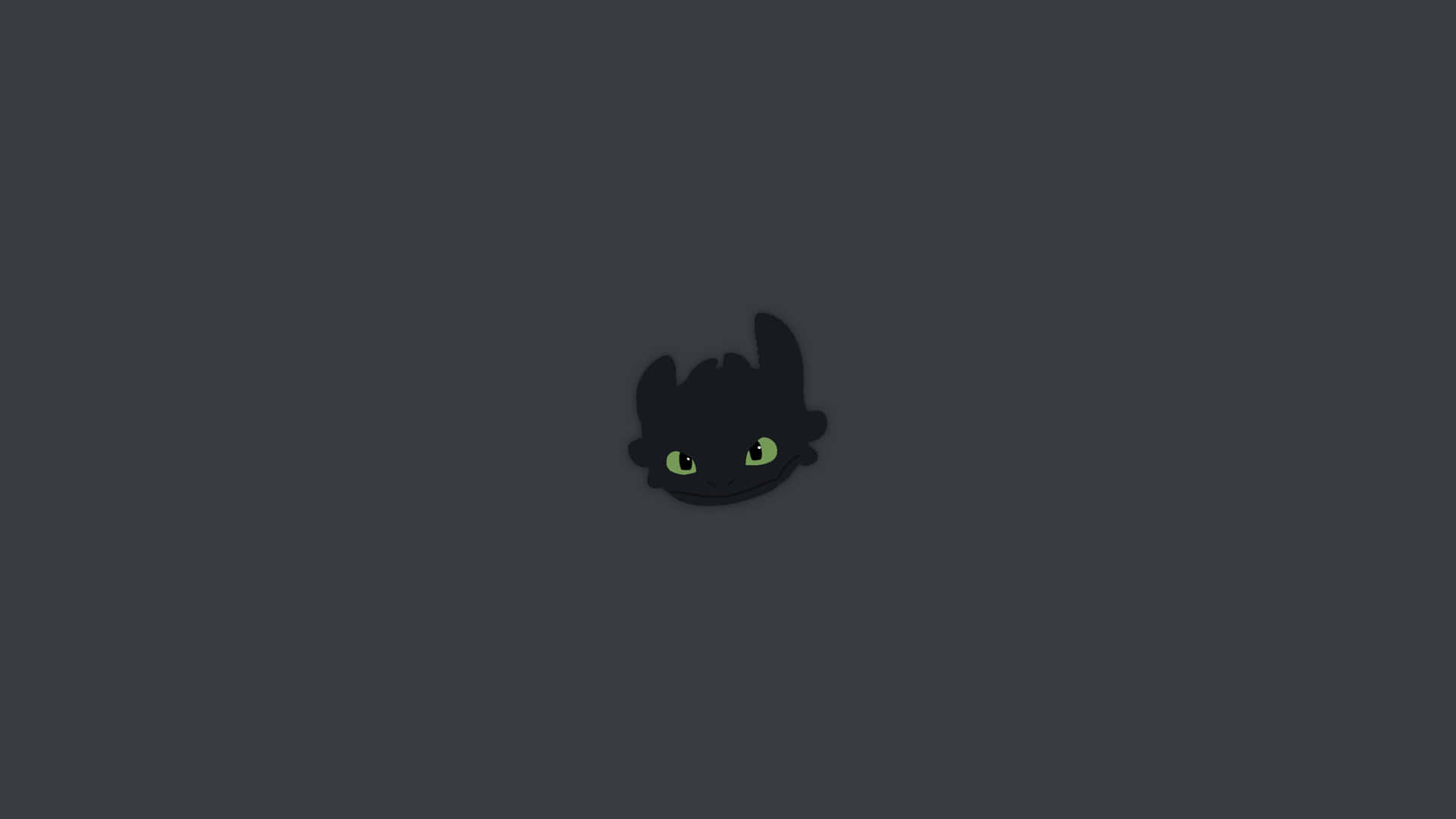 Toothless Night Fury Headshot Wallpaper