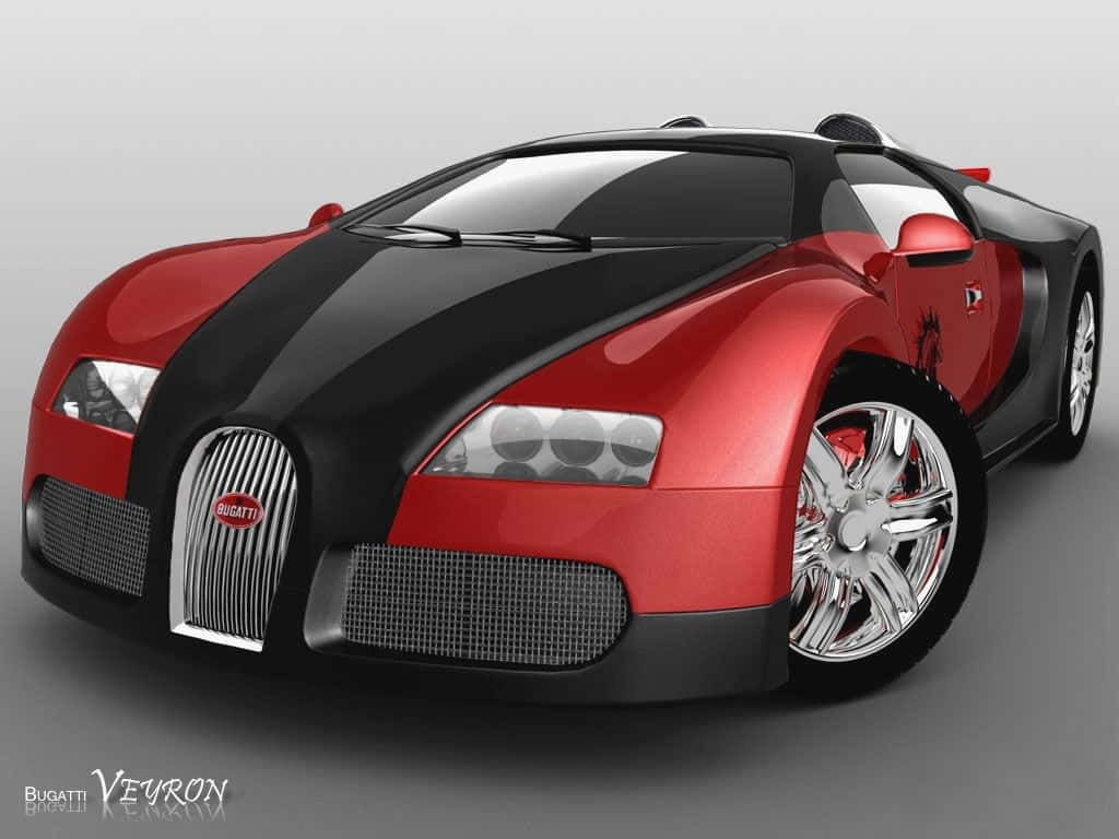 Top 10 Car Red Bugatti Veyron Wallpaper