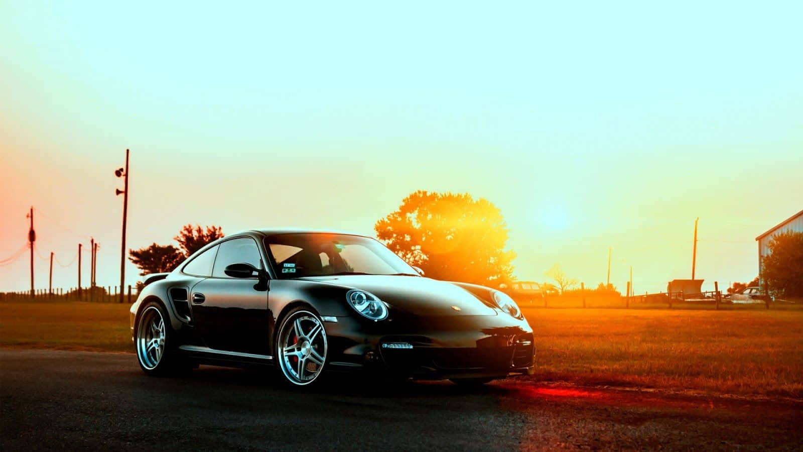Sunset Top 10 Car Porsche 911 Wallpaper