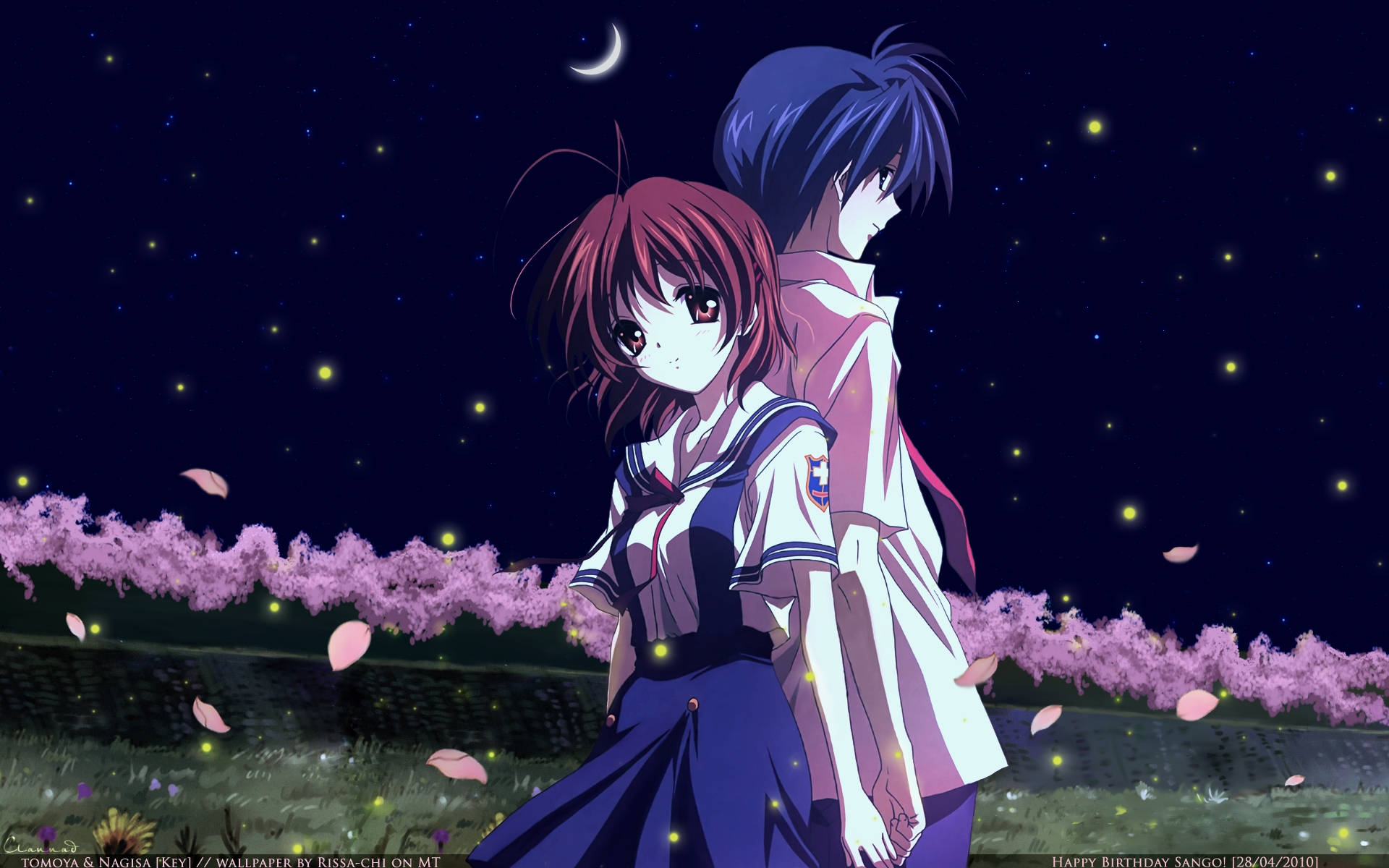 Download Top Anime Clannad Main Characters Wallpaper