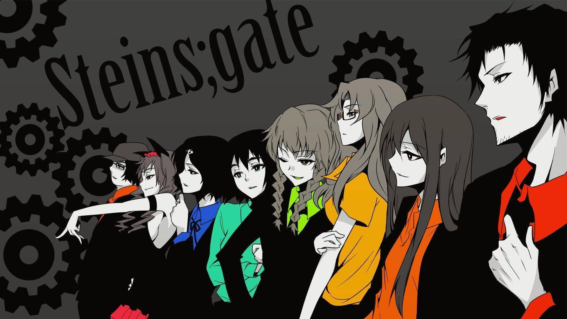 Top anime farvestrålende Steins Gate klokke live tapet Wallpaper