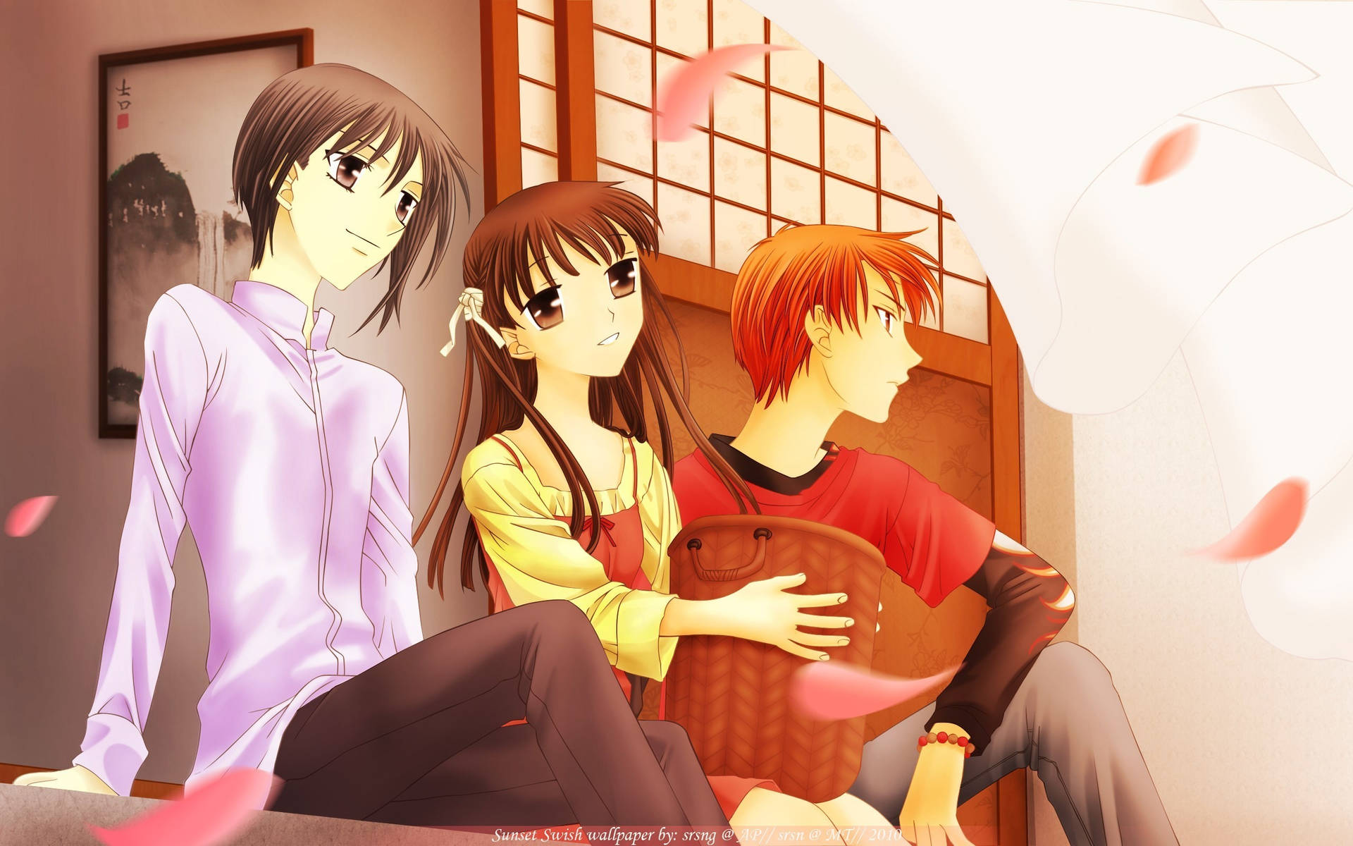 Top Anime Fruits Basket Spring Characters Wallpaper