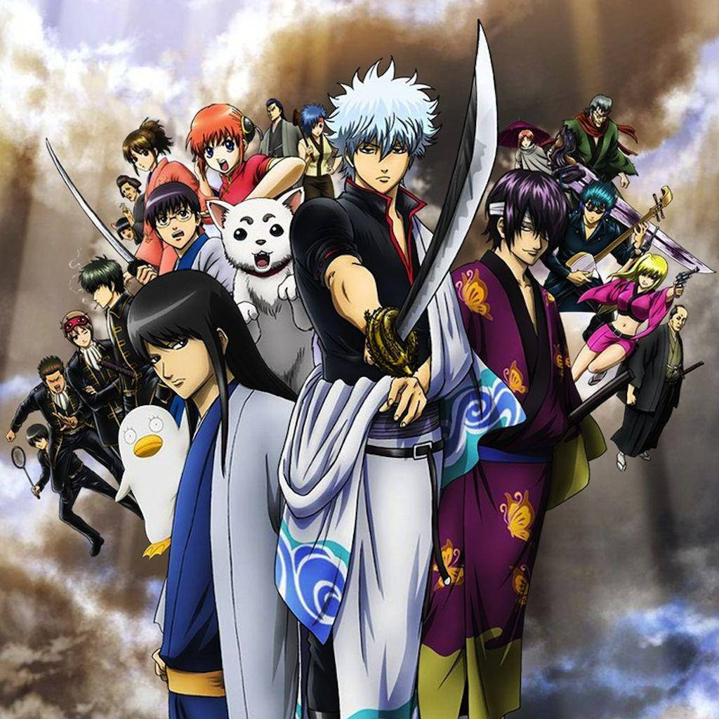 Download Top Anime Gintama Characters Wallpaper 