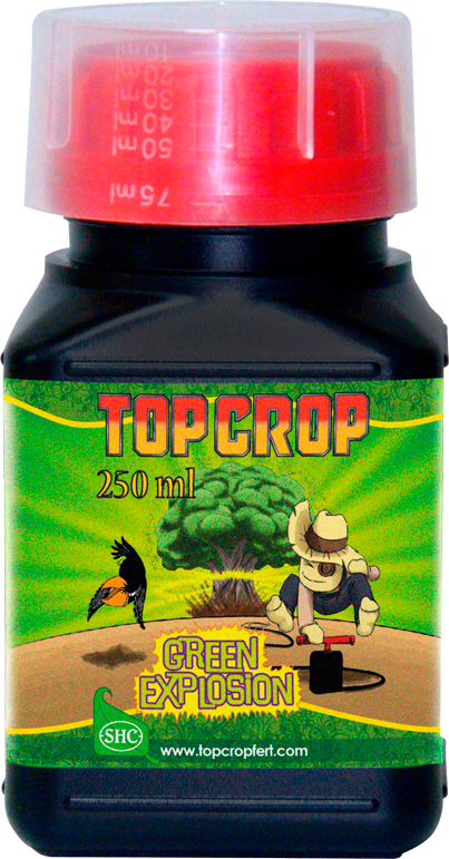 Top Crop Green Explosion Fertilizer Bottle250ml PNG