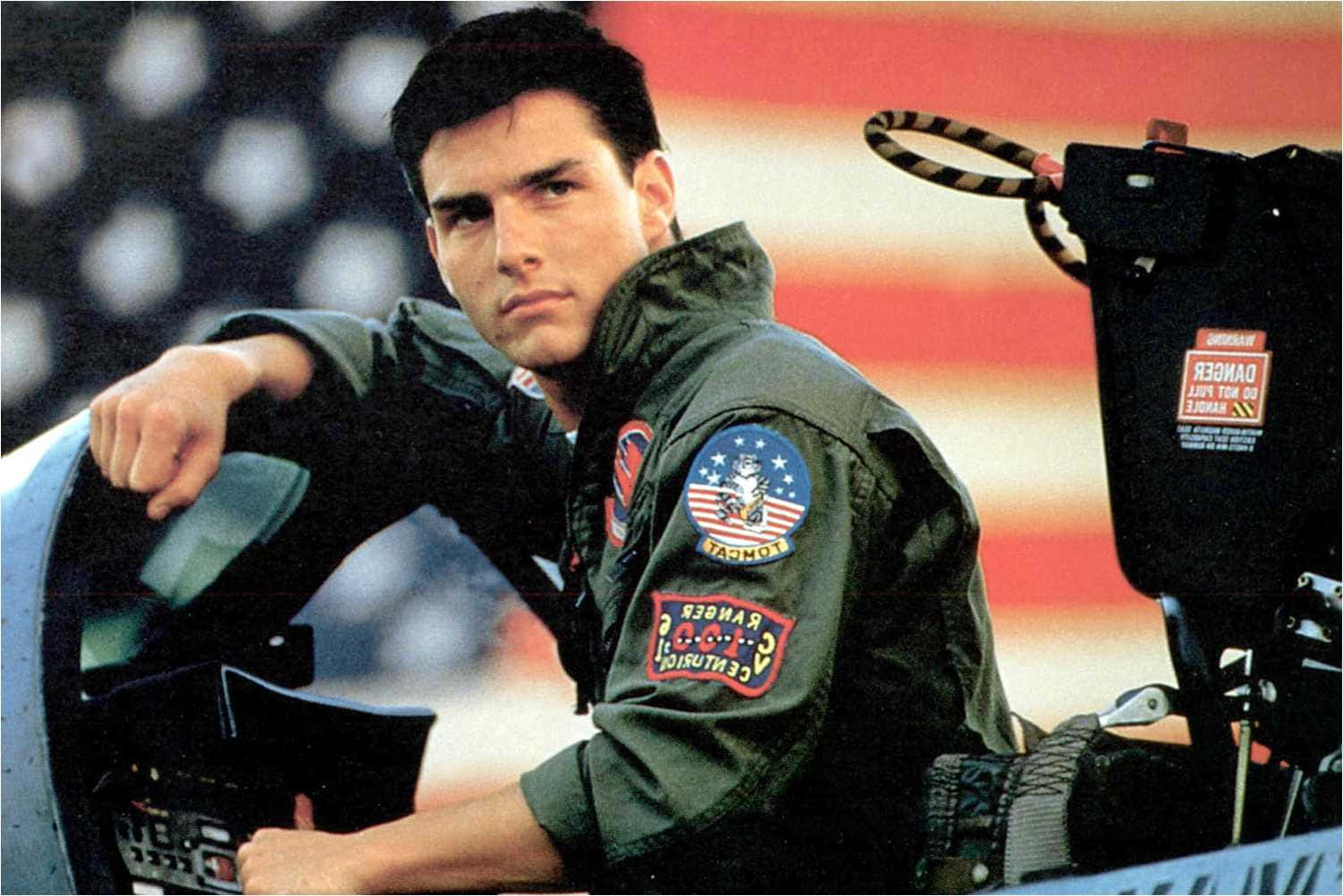 Top Gun Pete In A Fighter Jet Wallpaper