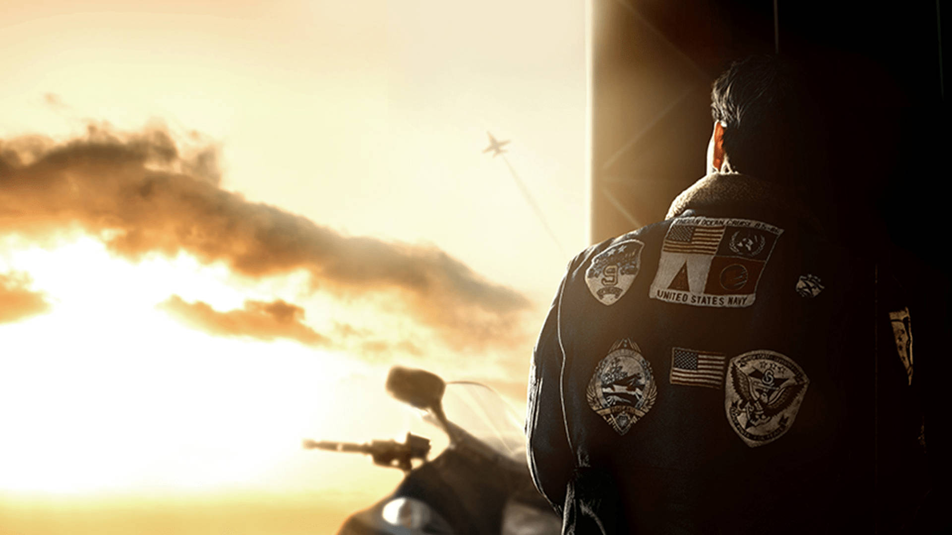 High-Flying Action in Top Gun: Maverick Wallpaper