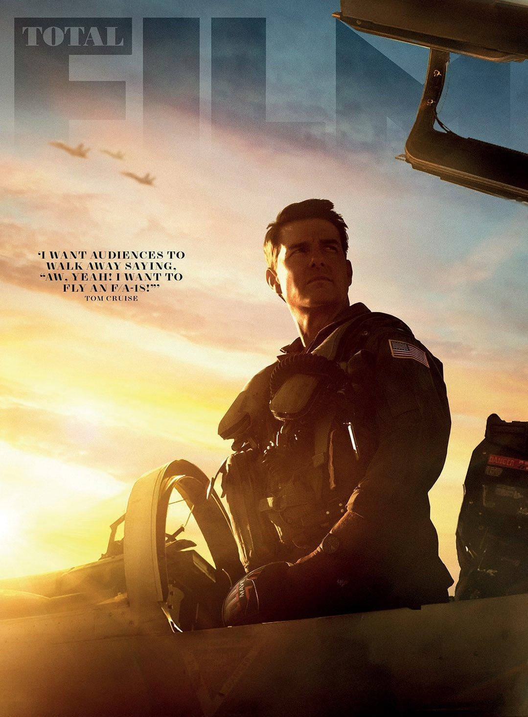 Top Gun: Maverick Action Movie Poster Wallpaper