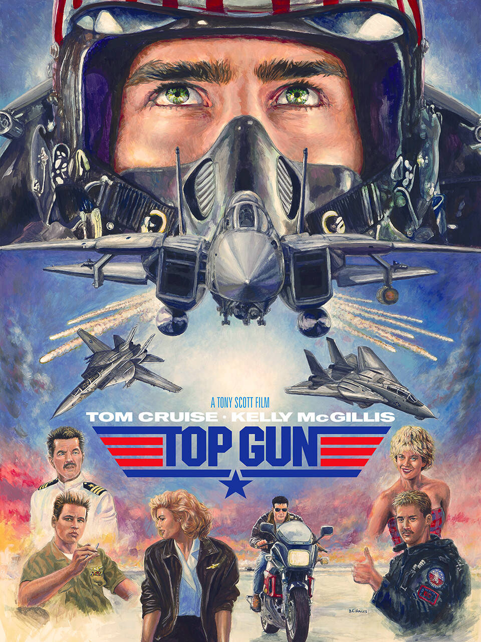 Top Gun Maverick Fan Art Wallpaper