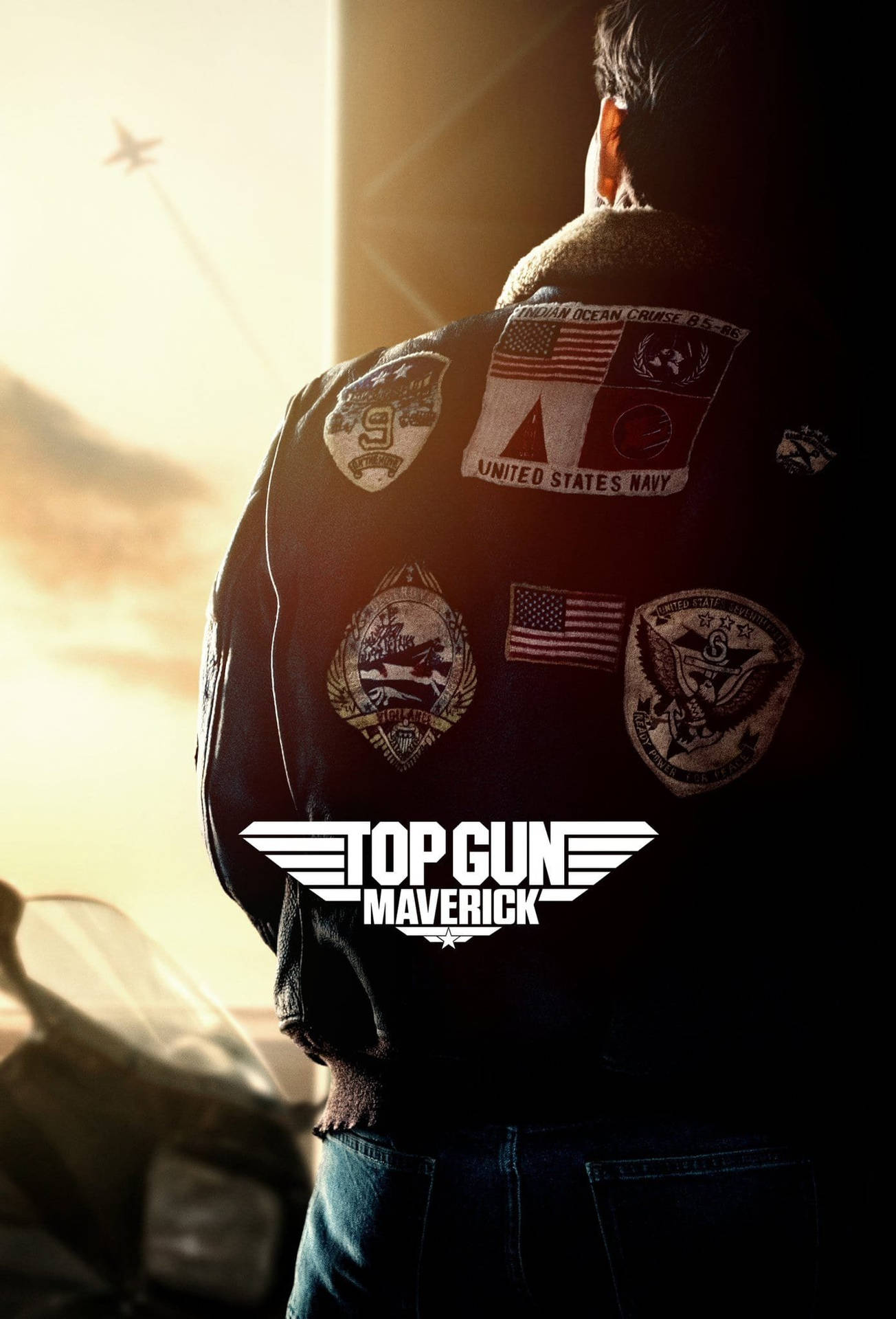 Top Gun: Maverick Logo Tapet Wallpaper