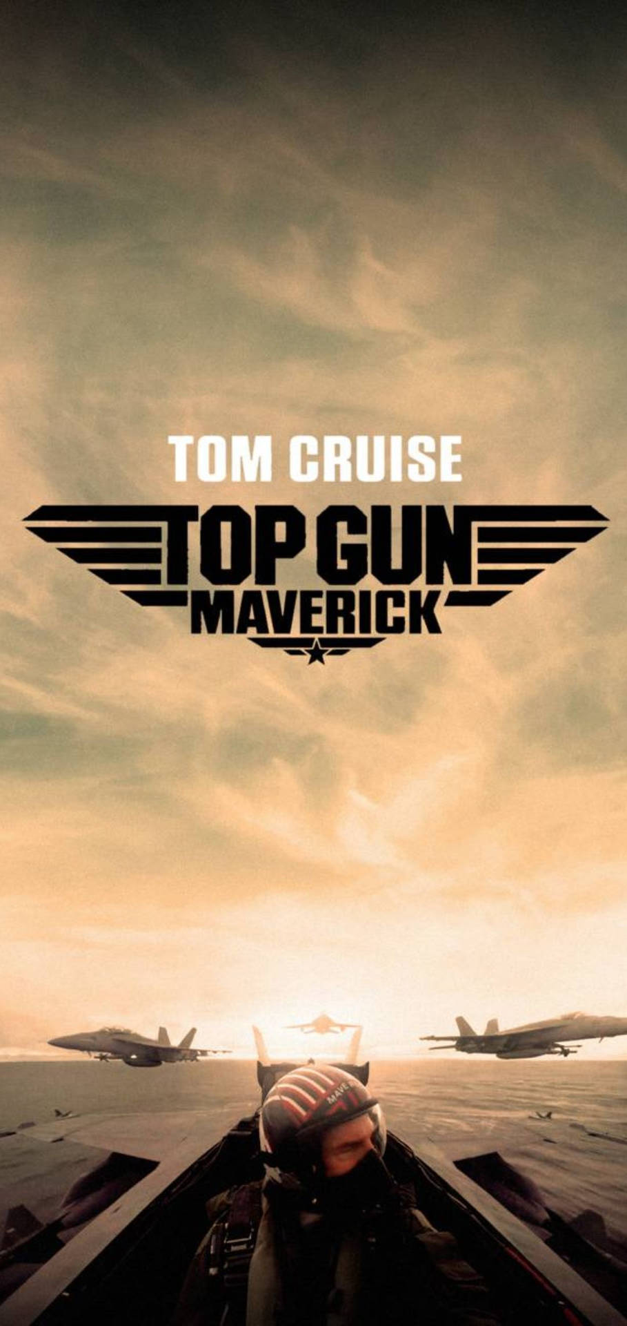 Top Gun: Maverick Vertical Poster Wallpaper