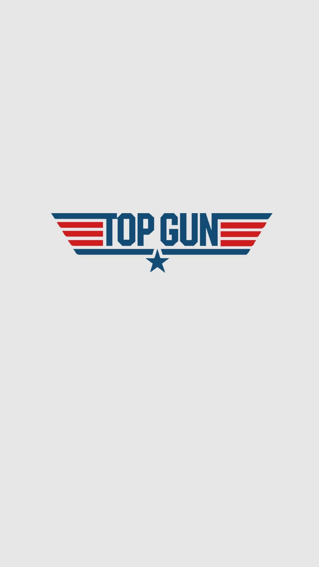 Top Gun Maverick Word Mark Wallpaper