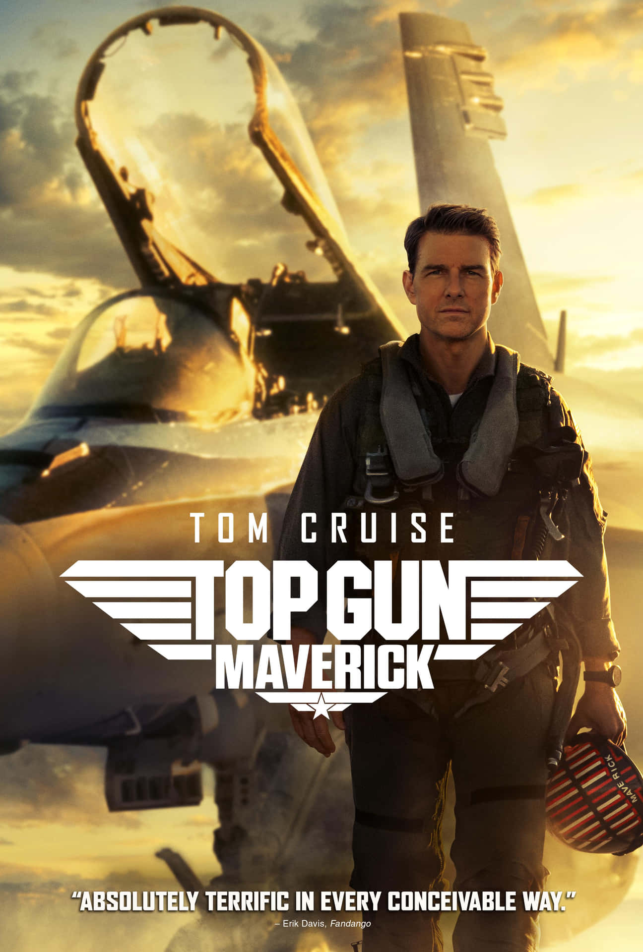 Promoveringsplakat Maverick Top Gun Billede