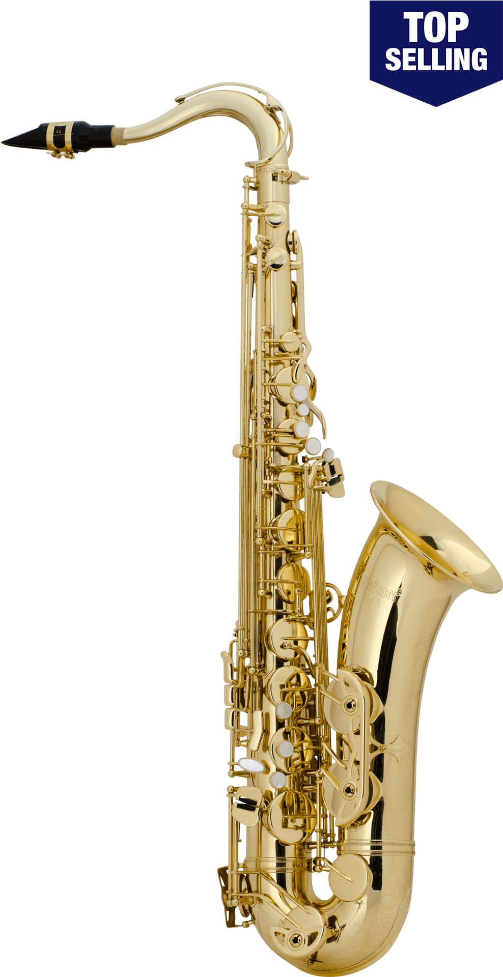 Top Selling Golden Saxophone PNG