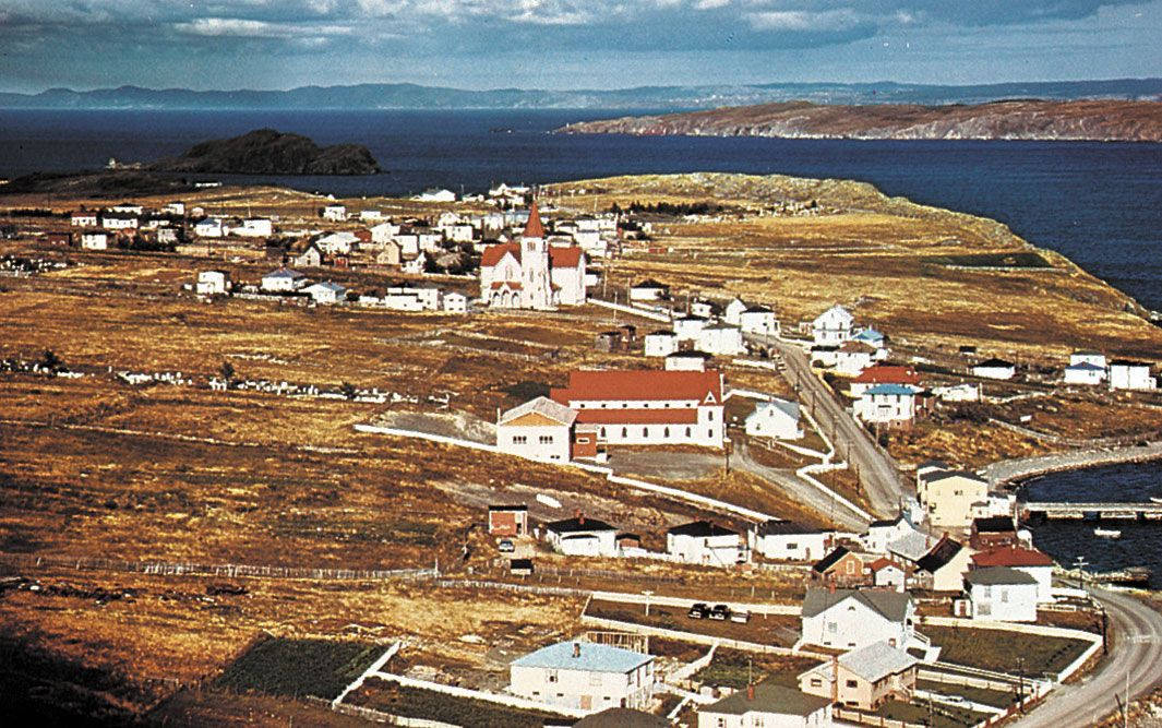 Top View Of Newfoundland's Landscape Wallpaper
