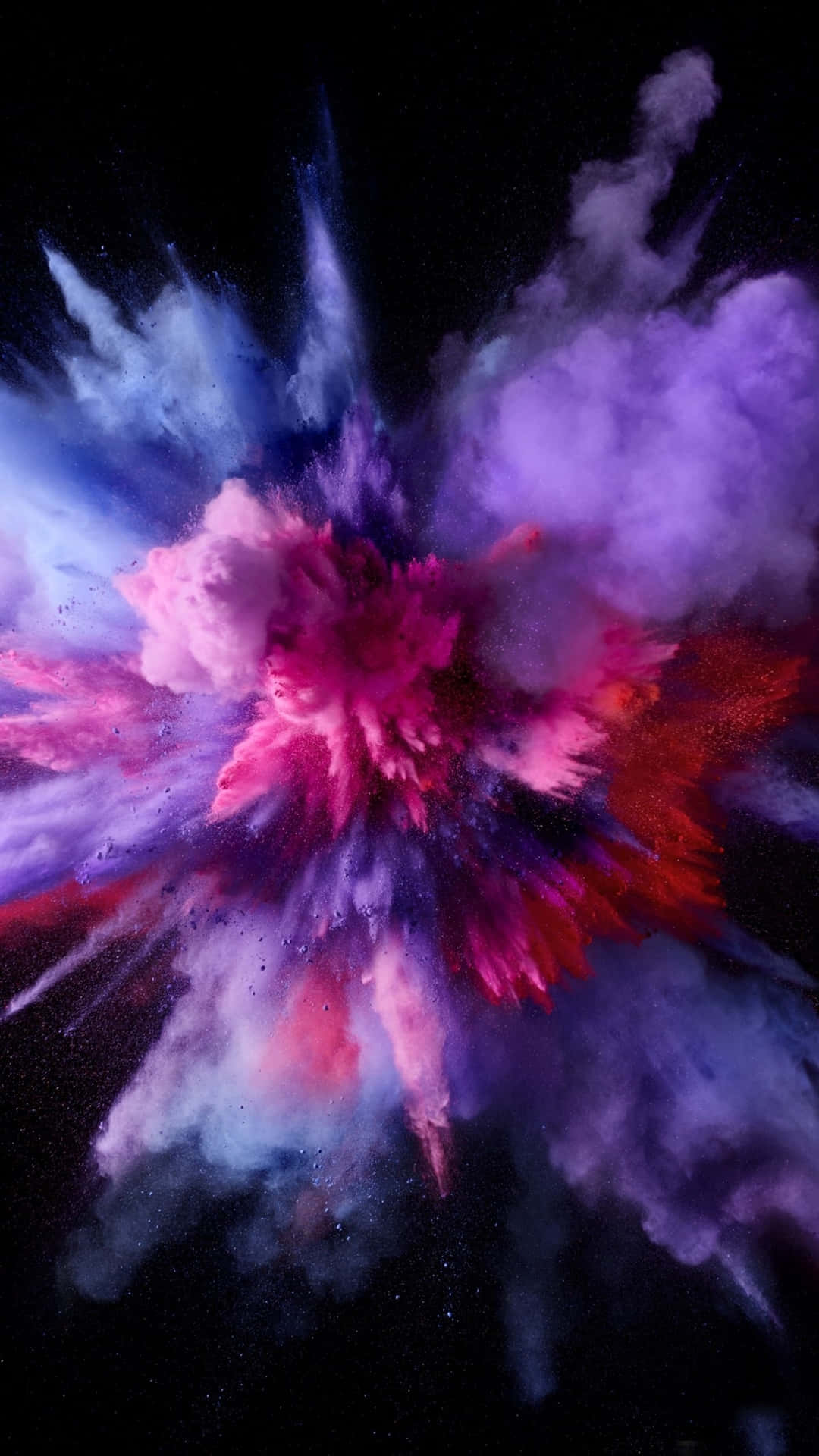 Captivating Explosion of Colors 4K Phone Wallpaper Wallpaper