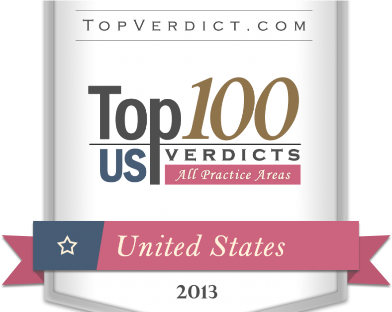 Top100 U S Verdicts Award2013 PNG