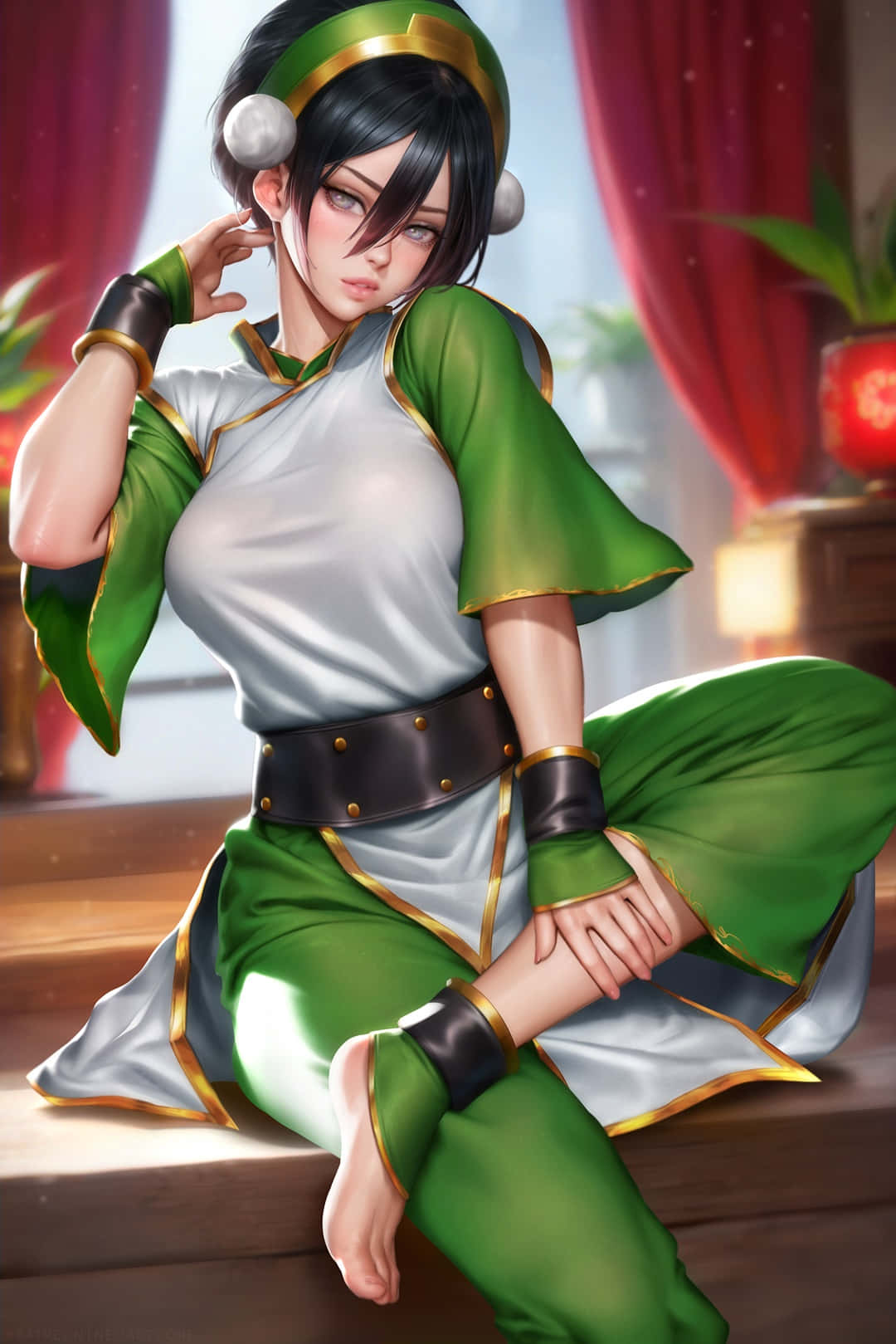 Toph Beifong, The Unseen Earthbender Wallpaper