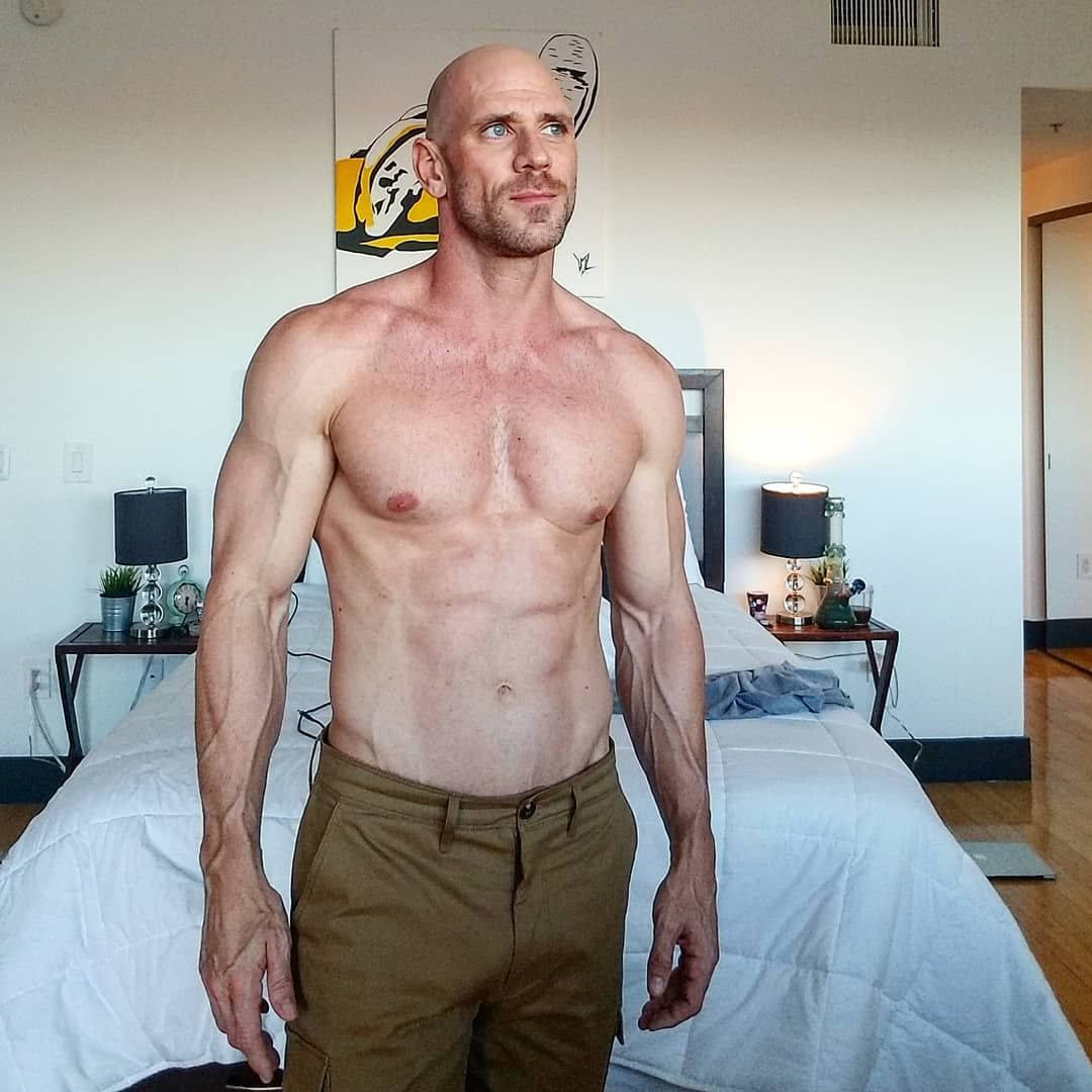 Topless And Muscular Johnny Sins Wallpaper