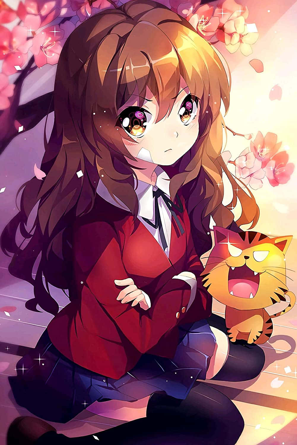 HD wallpaper: Toradora!, anime girls, manga, Aisaka Taiga