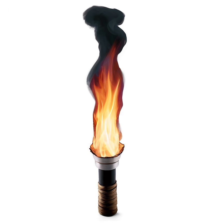 Torch Fire Border Png Yij PNG