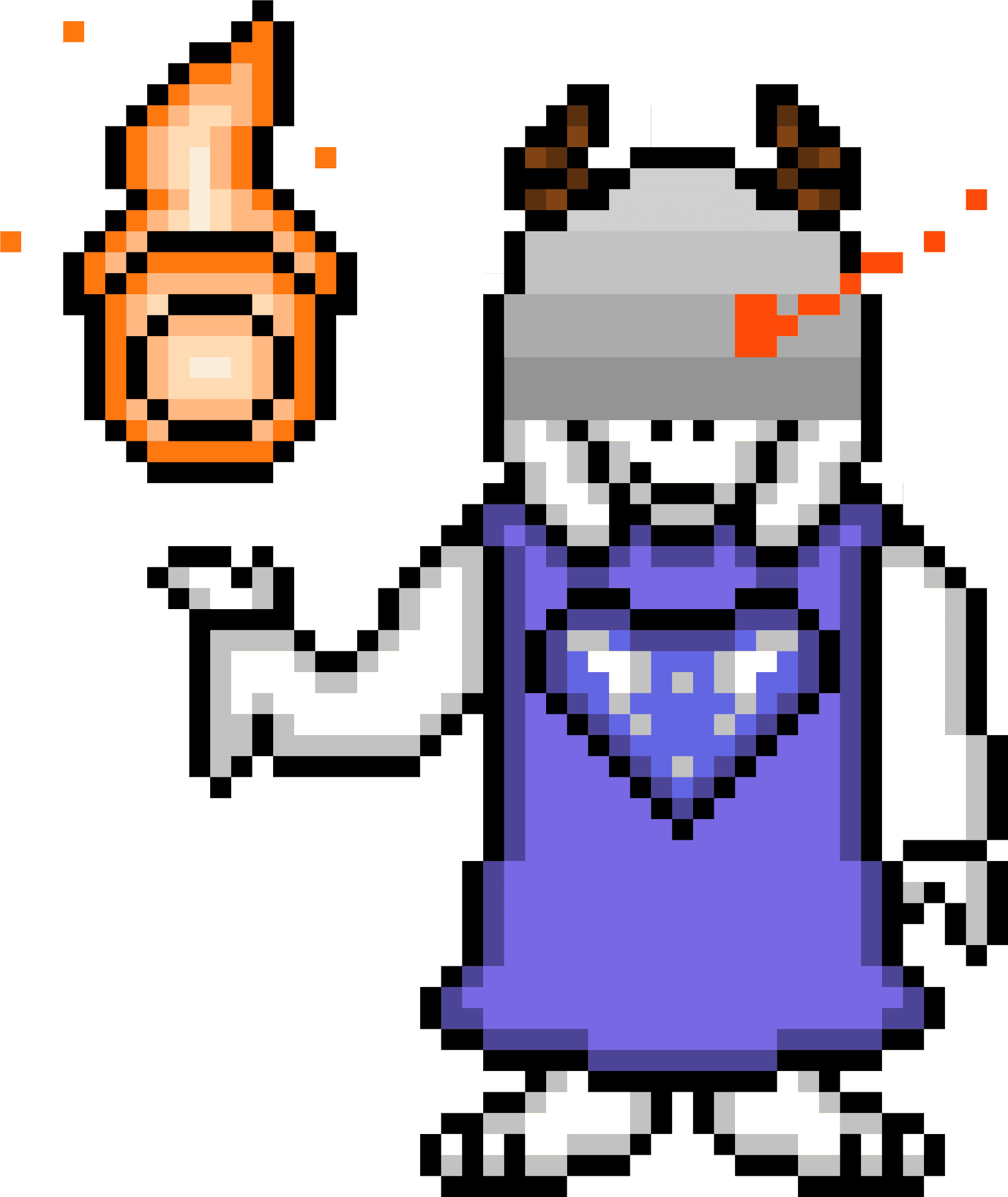 Download Toriel Pixel Art Undertale | Wallpapers.com