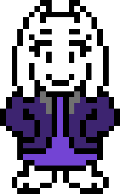 Download Toriel Undertale Pixel Art | Wallpapers.com