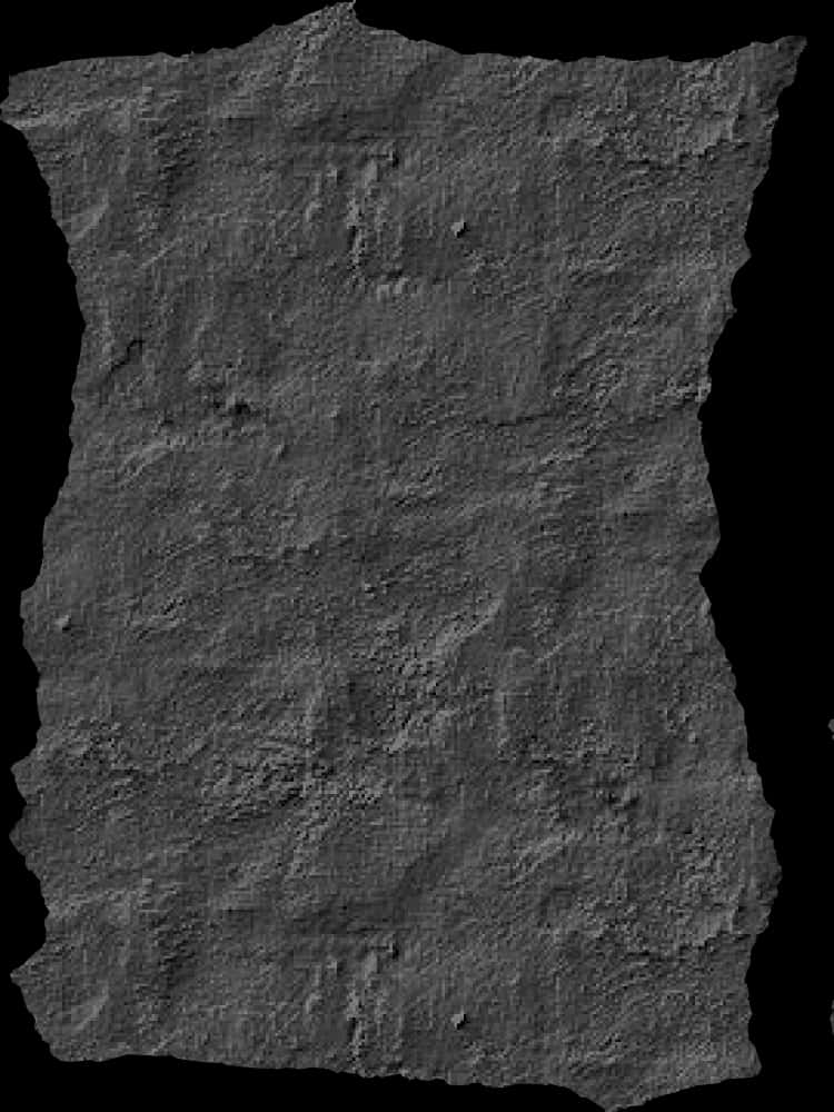 Torn Black Paper Texture PNG