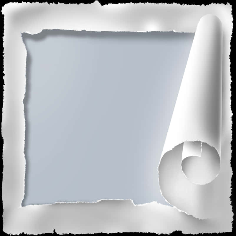 Torn Paper Edge Graphic PNG