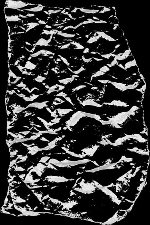Torn Paper Texture Blackand White PNG