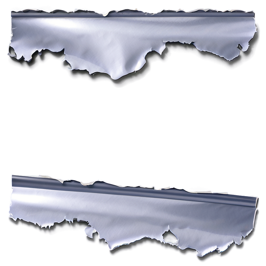 Torn Sheet Edge Png 06272024 PNG