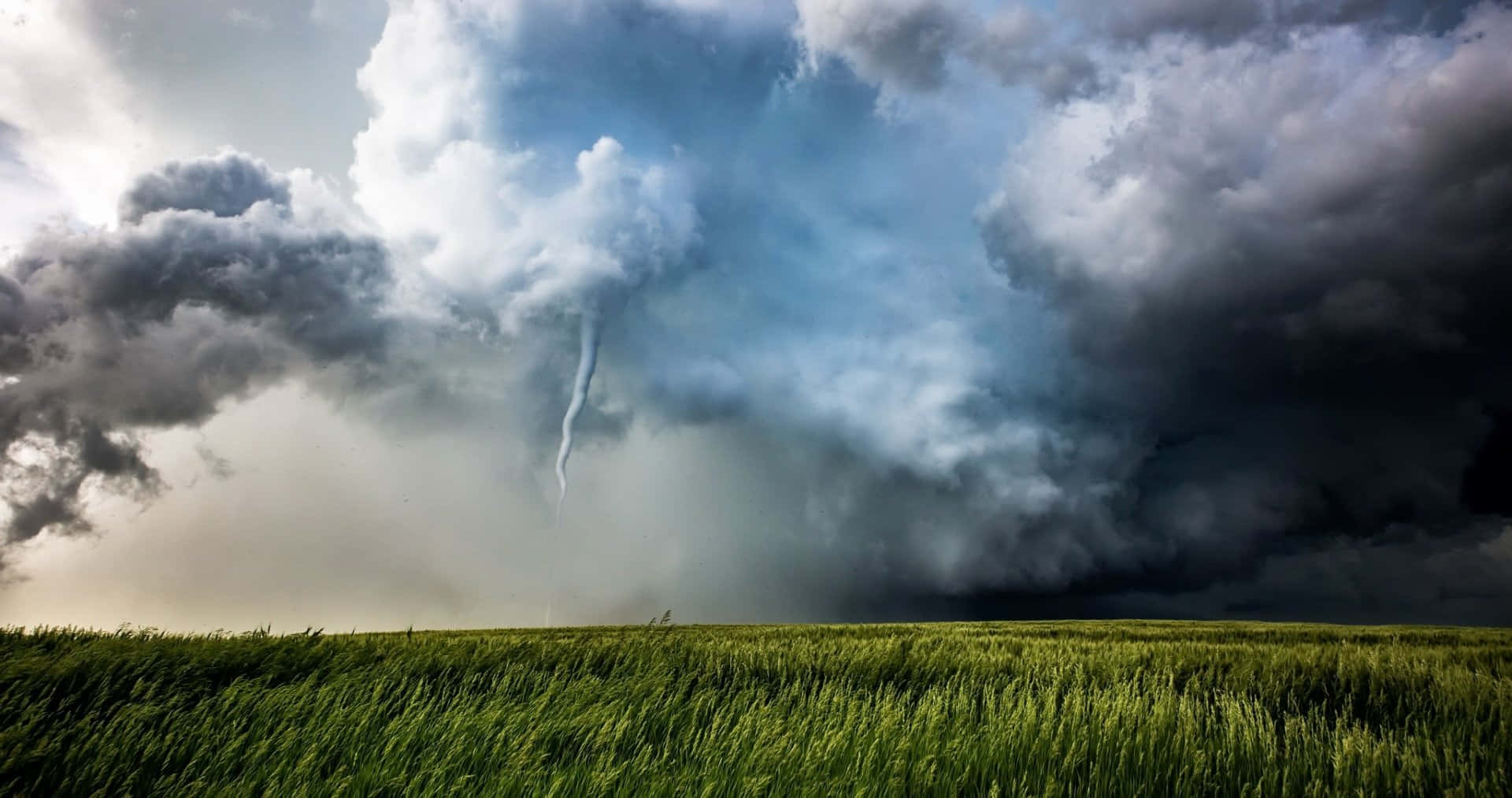 Majestic Tornado in Open Countryside