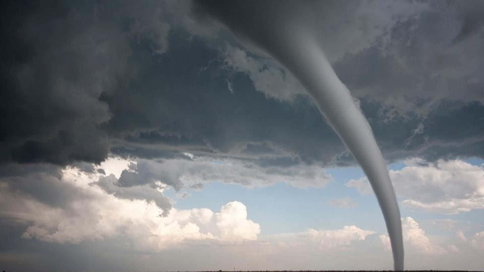 Majestic Tornado in Open Field