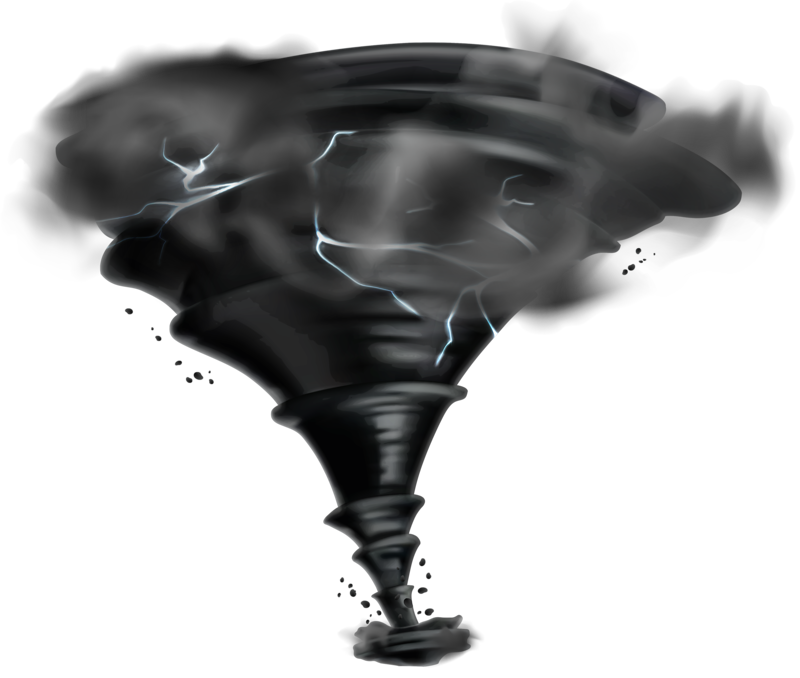 Tornado Artistic Rendering PNG