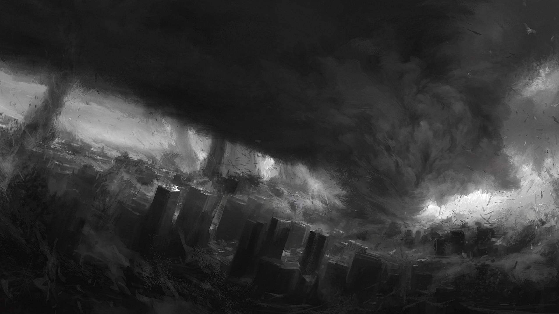 Tornado Fantasy Disaster Wallpaper