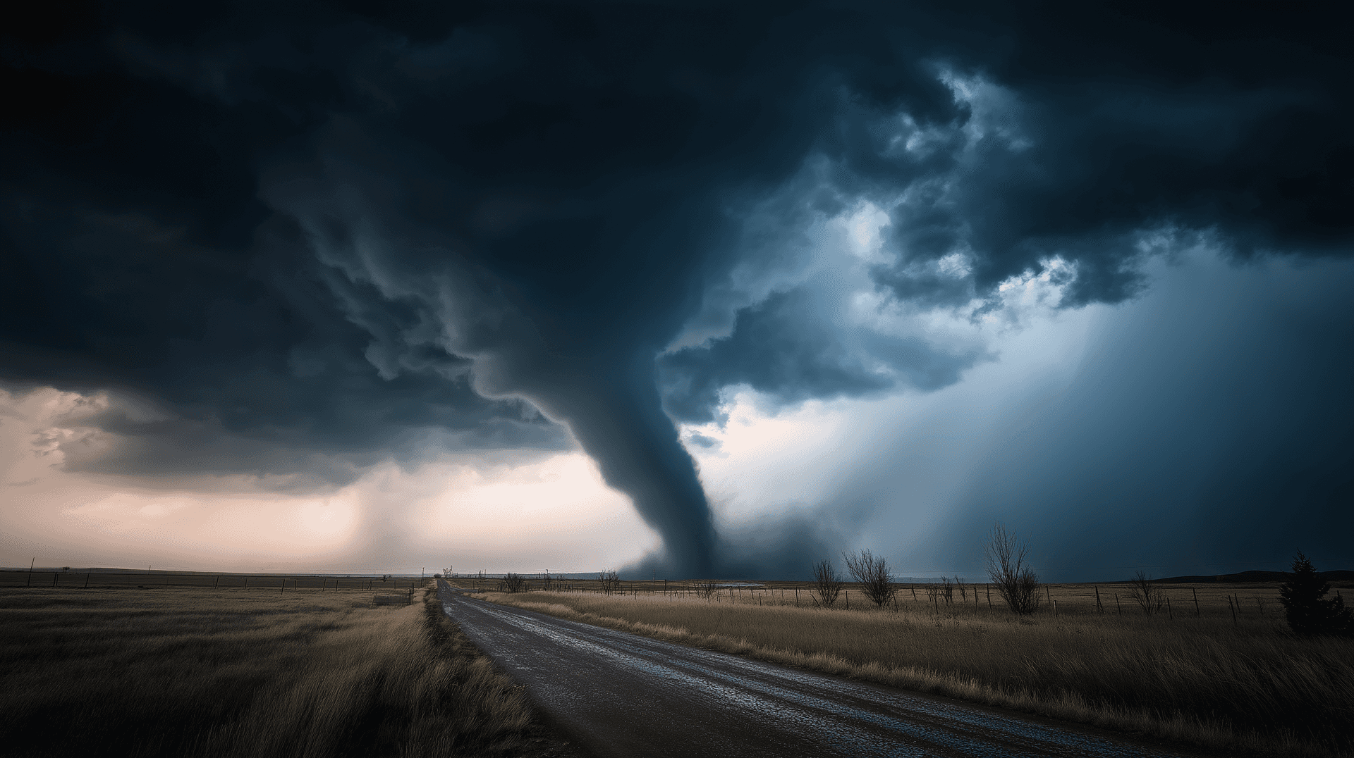 Tornado Forms In Plains Wallpaper