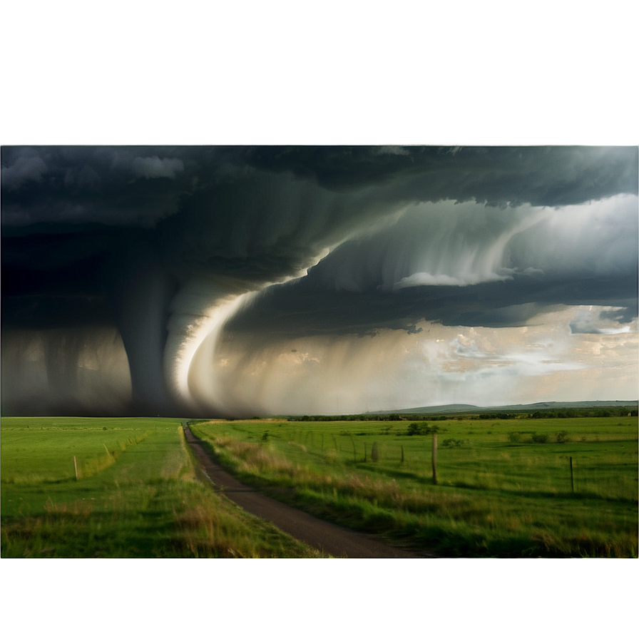Tornado Landscape Png 05212024 PNG