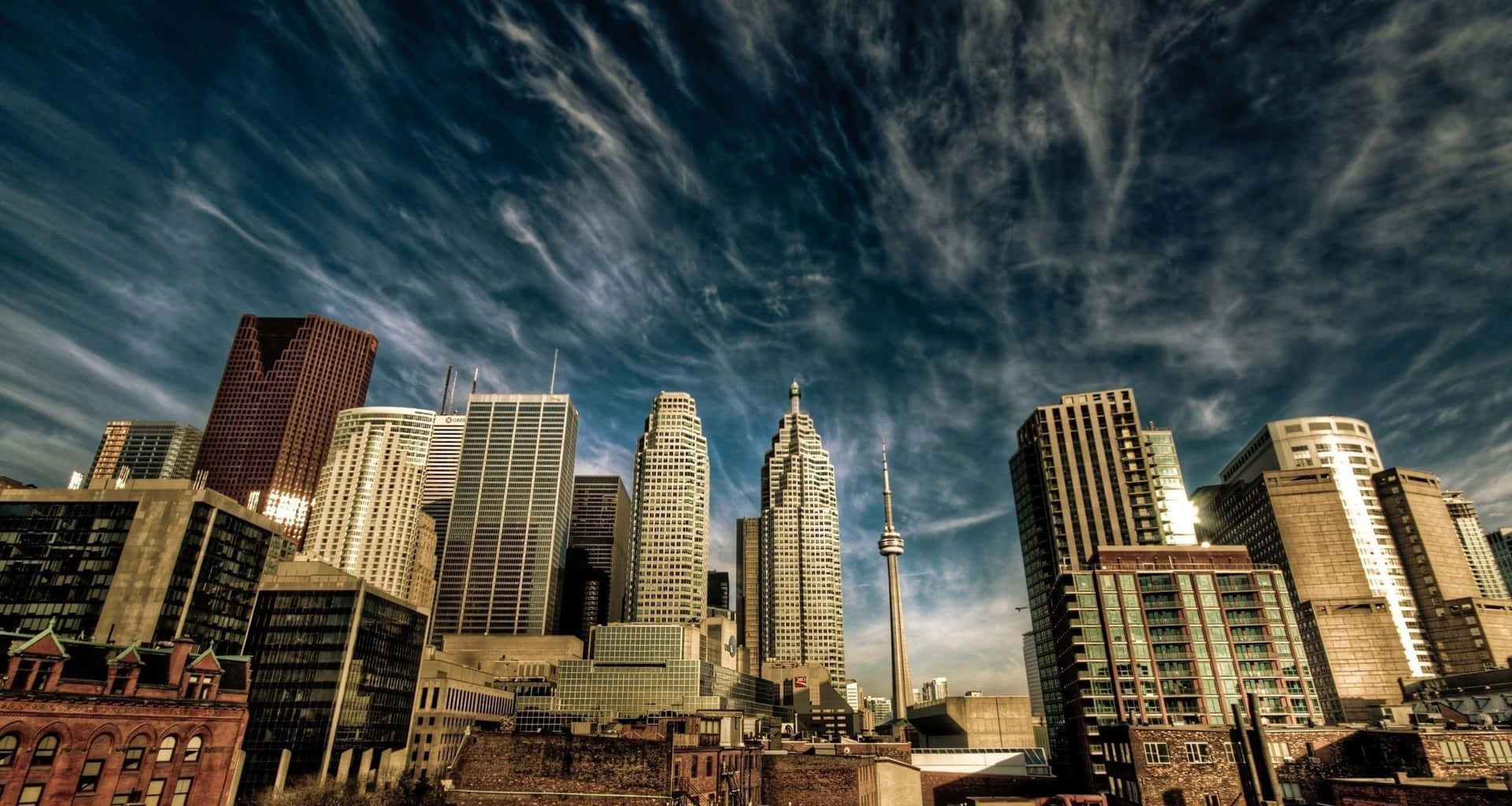 Paesaggiourbano Di Toronto All'alba