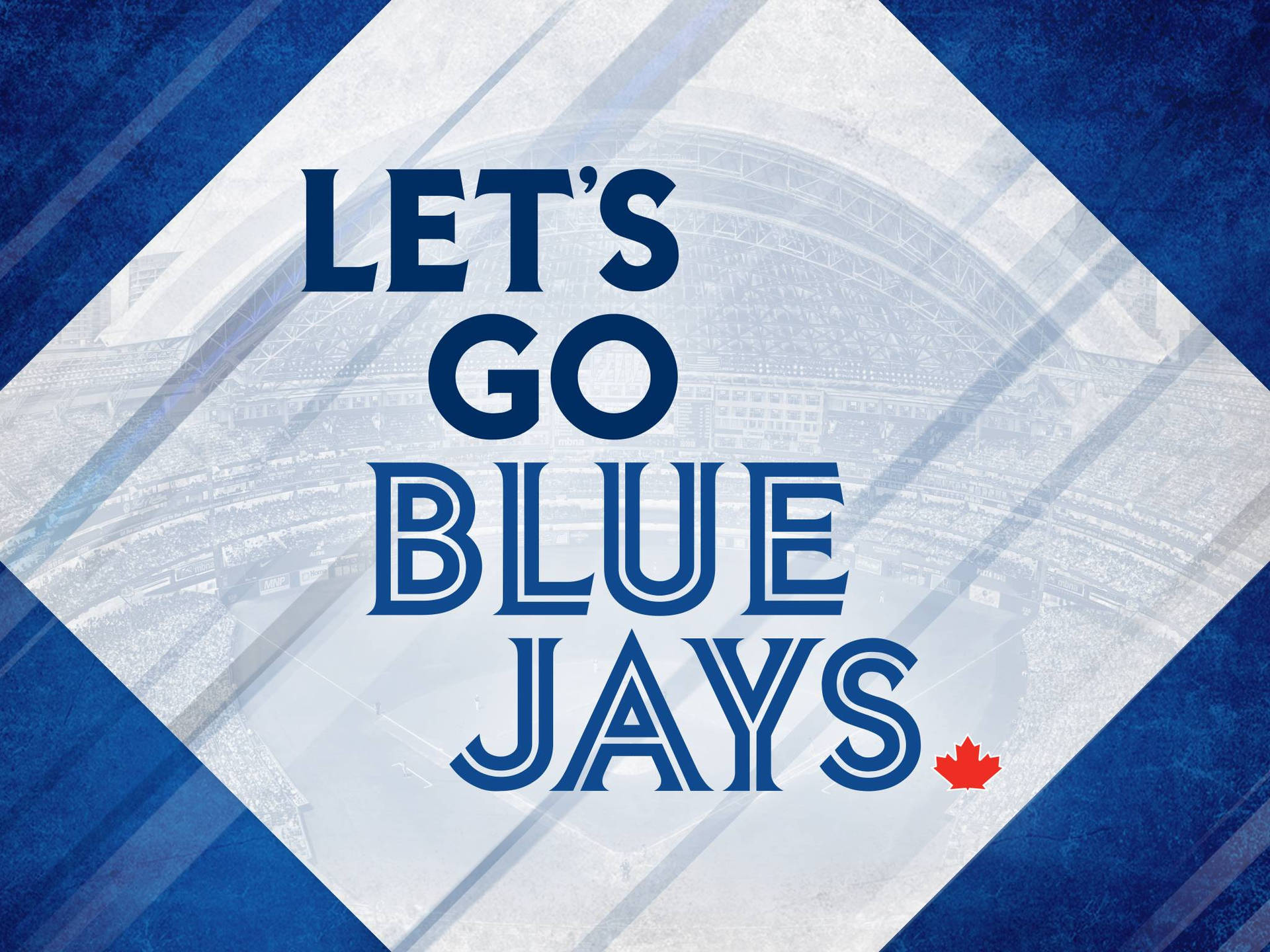 Toronto Blue Jays Let's Go Poster Wallpaper